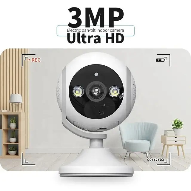 Caméra de Surveillance Interne double Lens 3MP