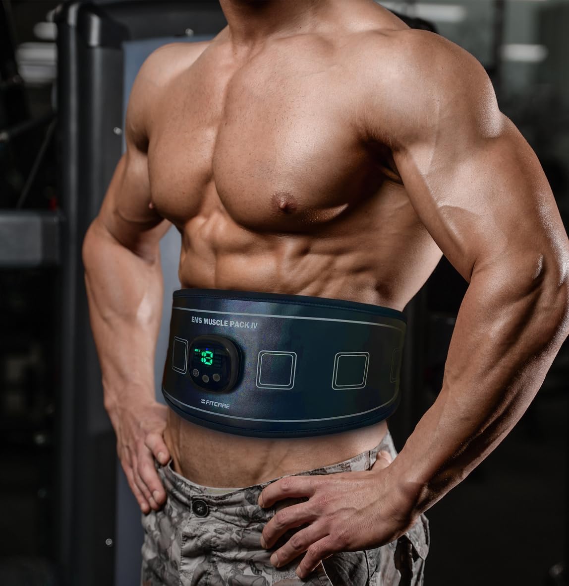 EMS Abdominal Muscle Stimulation Trainer Muscle Toner