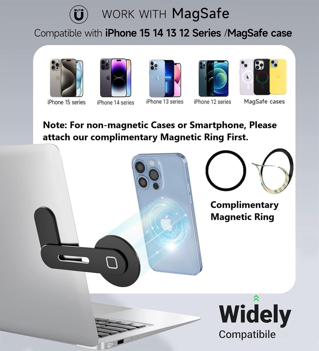 Support pour smartphone compatible bureau et moniteur