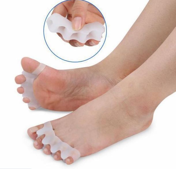 Séparateur orteils pour toute la pied en silicone