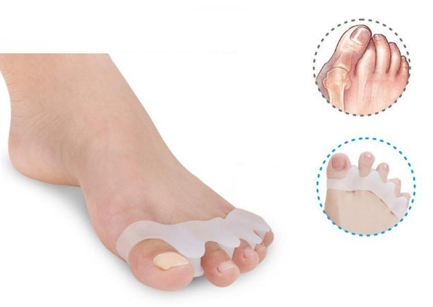 Séparateur orteils pour toute la pied en silicone