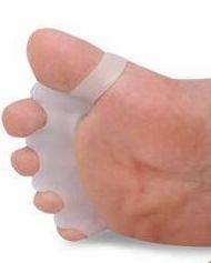 Séparateur orteils pour toute la pied en silicone