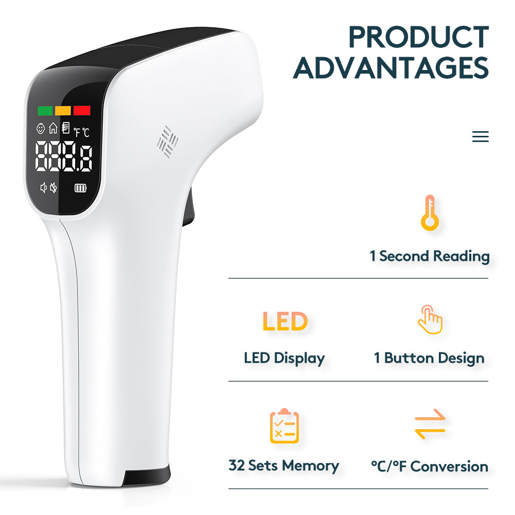 Thermomètre infrarouge médical professionnel