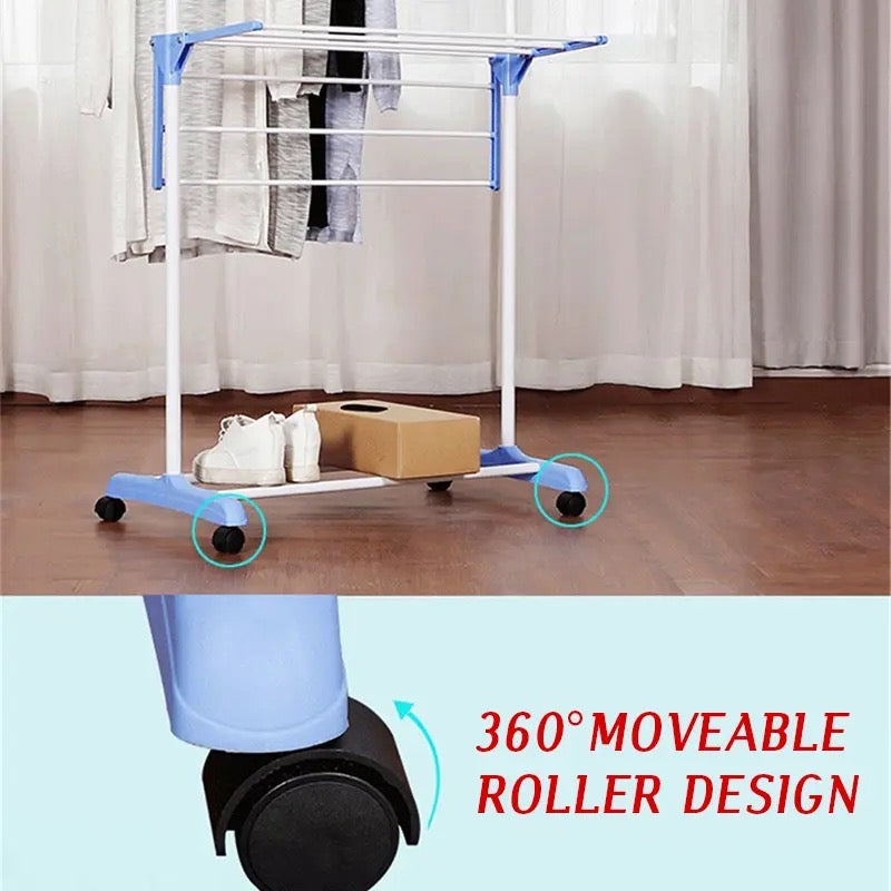 Étagère de séchage mobile multifonctionnelle