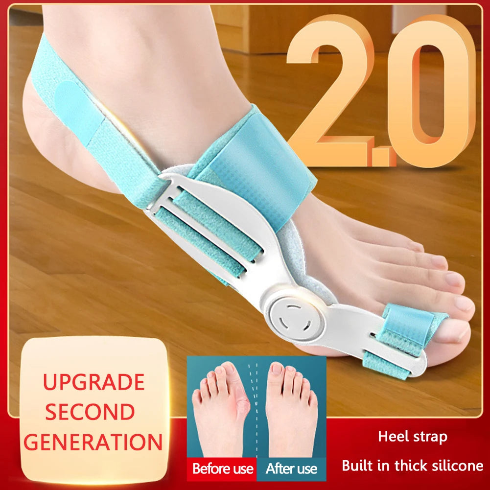 Correcteur d’Orteils – Attelle Orthopédique pour Hallux Valgus, Oignons et Orteils Croisés