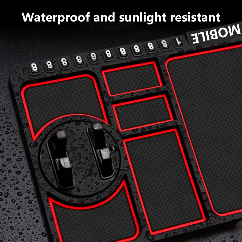 Silicone Car Anti-Slip Mat Auto Phone Holder Sticky Anti Slide
