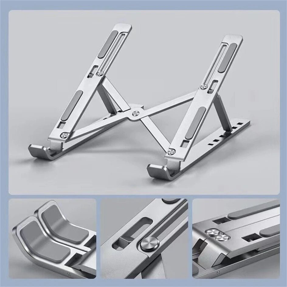 Support pour Ordinateur Portable – Réglable, Pliable et Antichaleur
