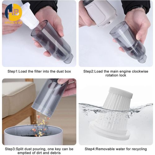 Mini Aspirateur JB- multifonctionnel 3en1