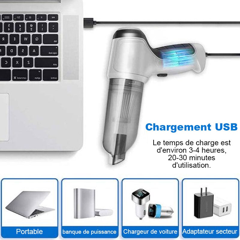 Mini Aspirateur JB- multifonctionnel 3en1