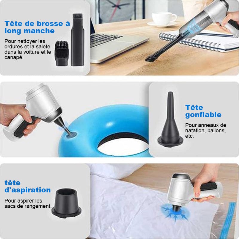 Mini Aspirateur JB- multifonctionnel 3en1