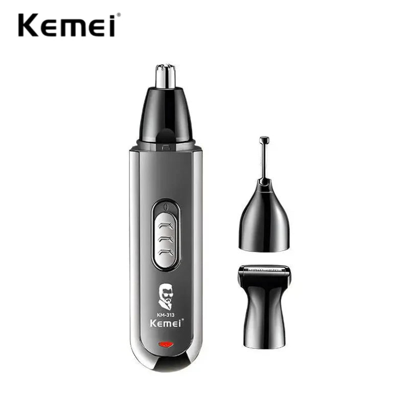 Kemei Rasoir Électrique et Tondeuse Poils de Nez-Sourcils KM-313