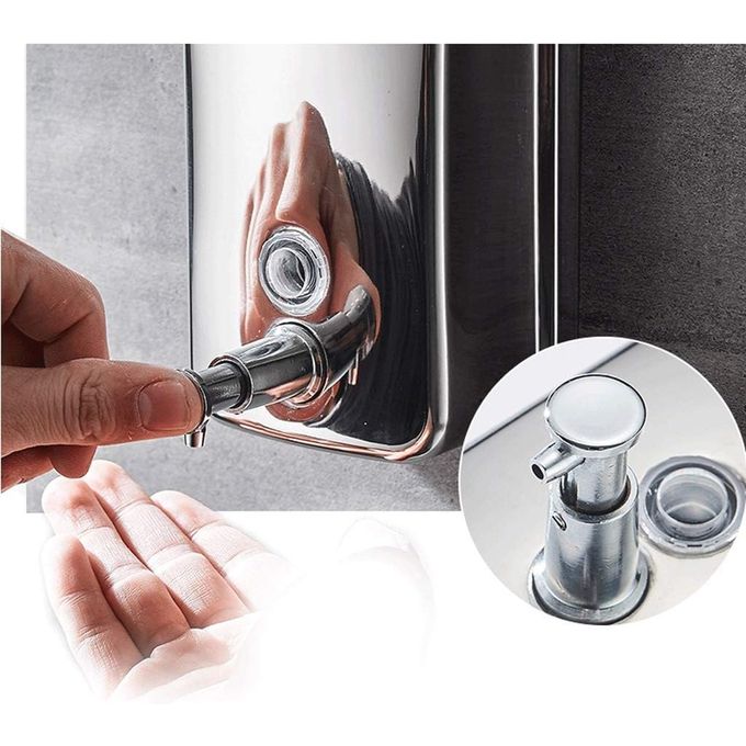 Distributeur mural de savon Liquide Murale Inox 1000ml