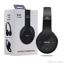 Casque Bluetooth 4.1-P47 avec Micro- 50 Hz – 20 kHz