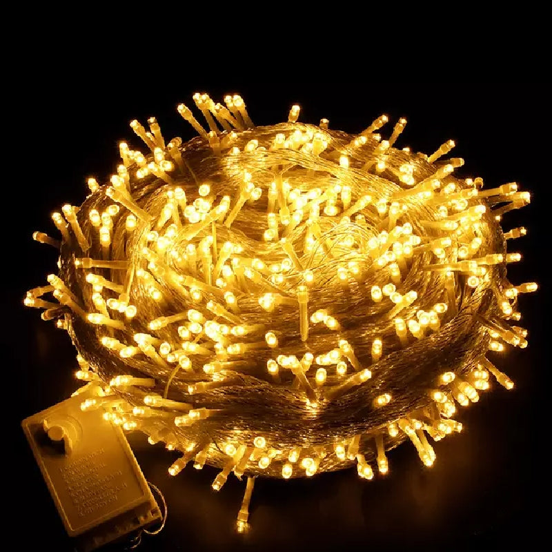 Guirlande Lumineuse LED  jaune avec Prise