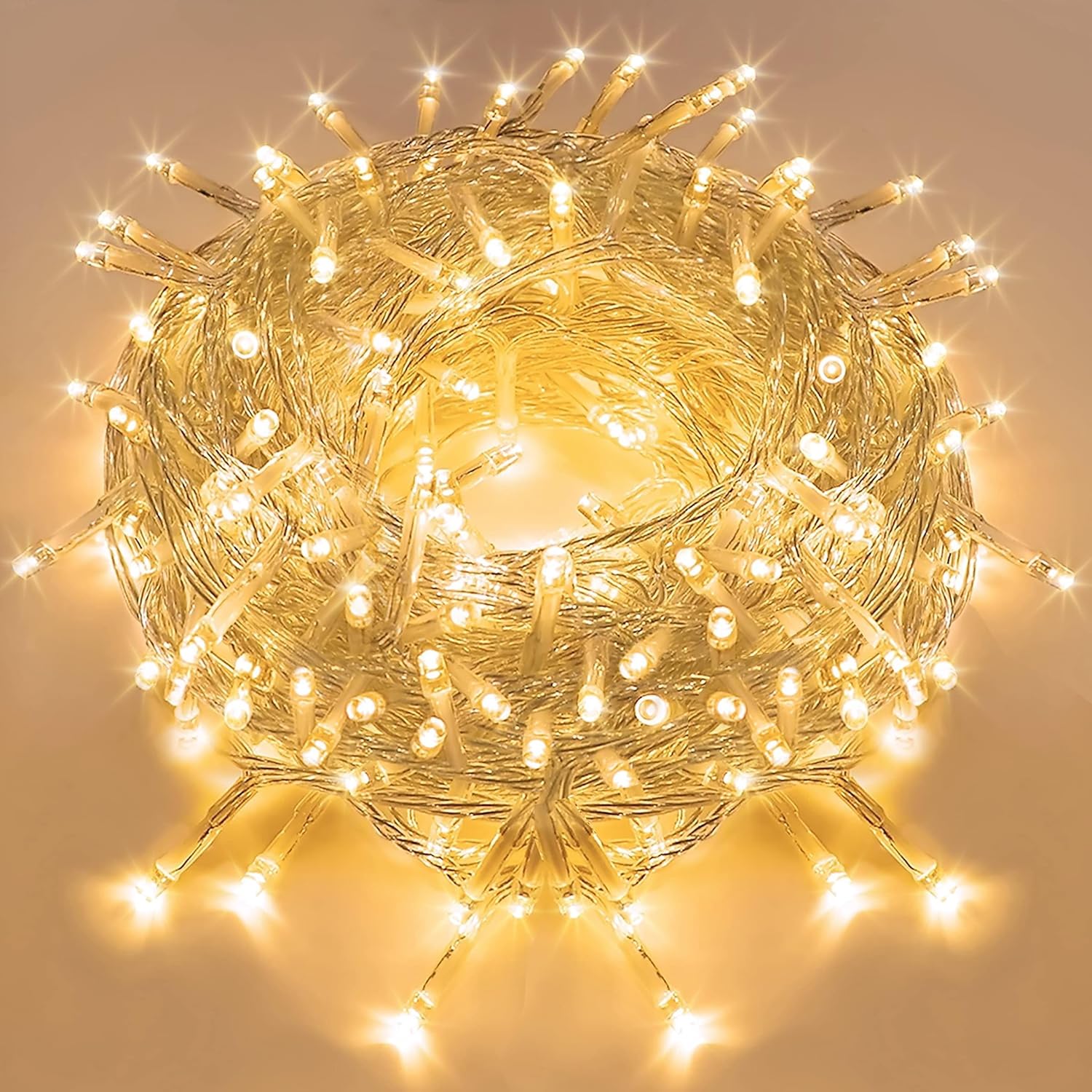 Guirlande Lumineuse LED  jaune avec Prise