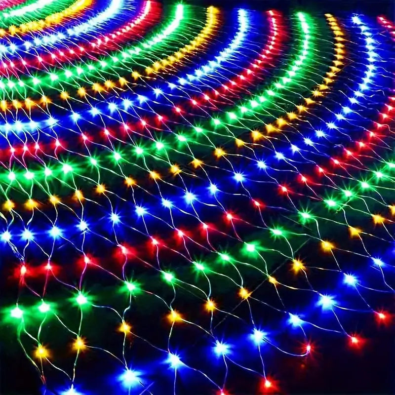 Guirlande Clôture Lumineuse - Grillage led RGB