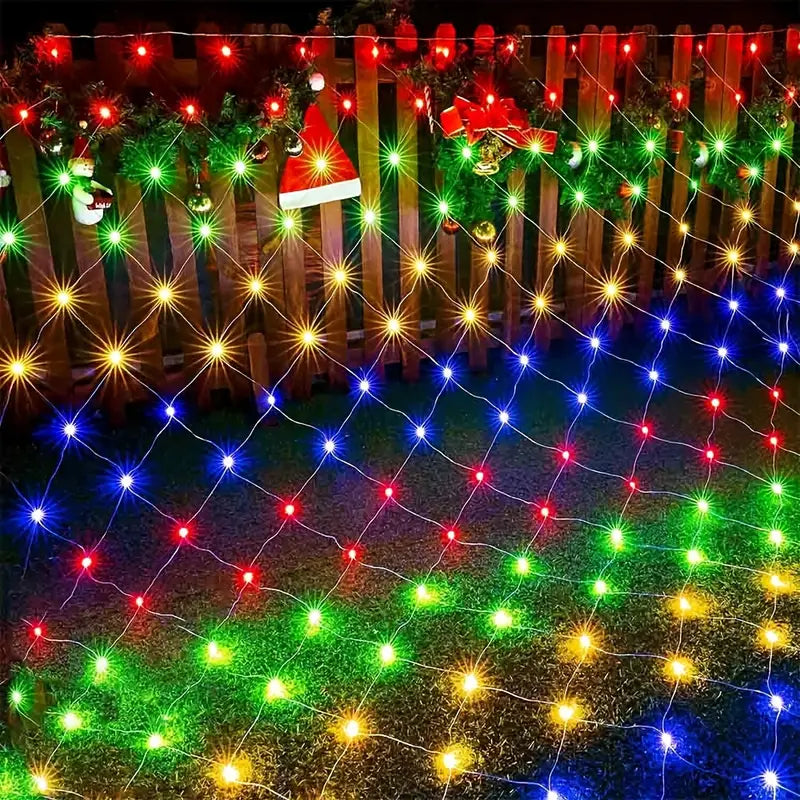 Guirlande Clôture Lumineuse - Grillage led RGB