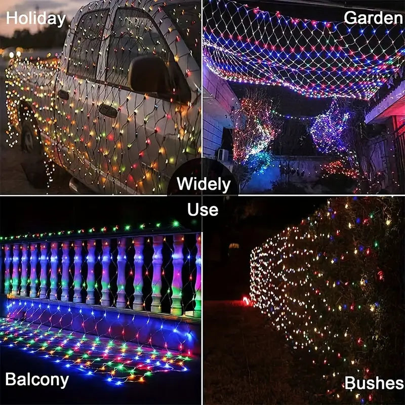 Guirlande Clôture Lumineuse - Grillage led RGB