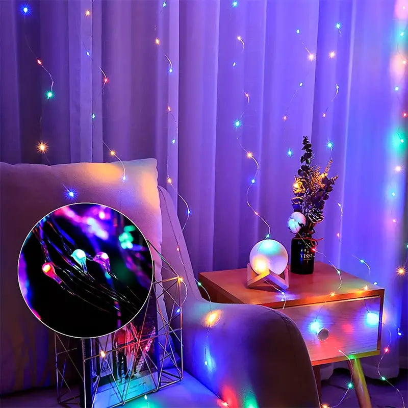 Guirlande Lumineuse USB Multicolore 100 LED RGB