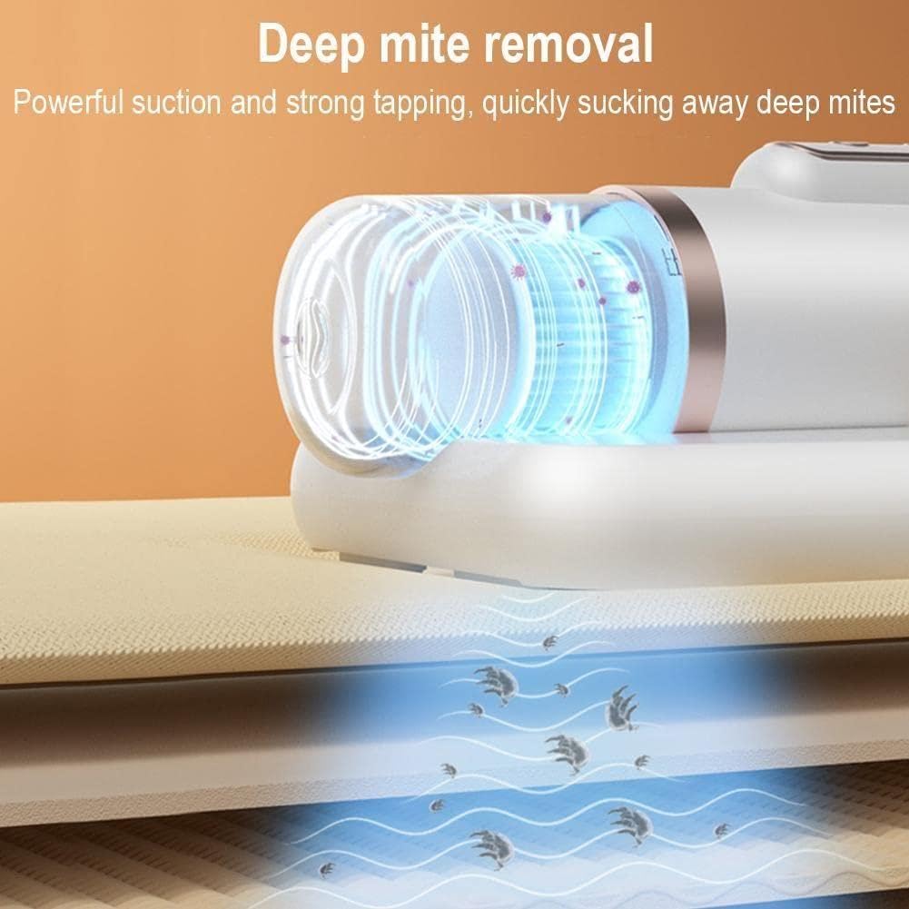 Aspirateur Portable UV CUIKOSAER sans fil - Élimination des Acariens