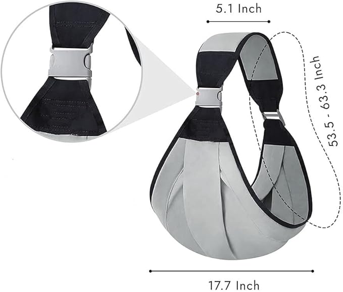 Porte-bébé UQMIQURA – Confort, Sécurité & Polyvalence
