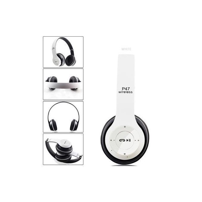 Casque Bluetooth 4.1-P47 avec Micro- 50 Hz – 20 kHz