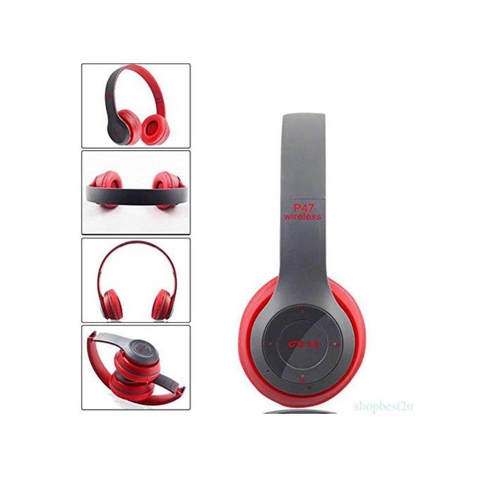 Casque Bluetooth 4.1-P47 avec Micro- 50 Hz – 20 kHz