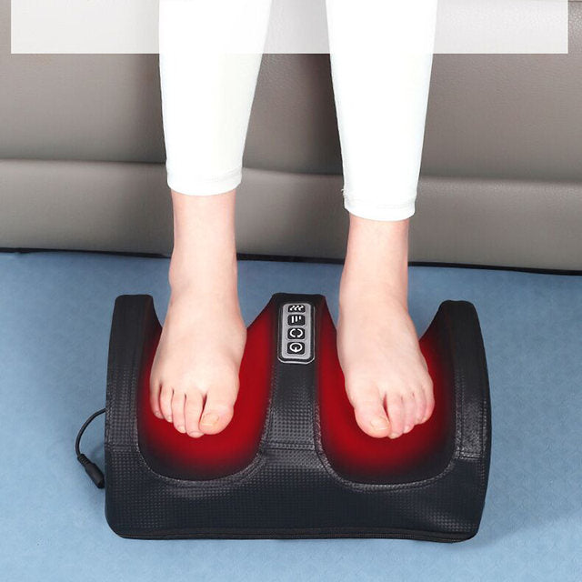 Masseur de Pieds Électrique – Massage Pétrissage 3D avec Chauffage Infrarouge