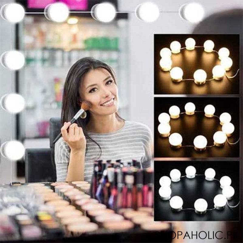 10 Ampoules LED pour Miroir de Maquillage