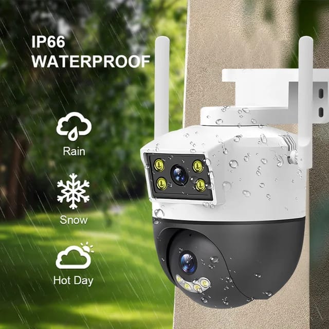 Caméra double wifi 4MP