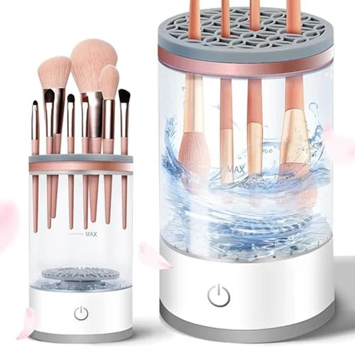 Nettoyeur de brosse cosmétique électrique portable – Nettoyage Rapide et Stérilisation UV
