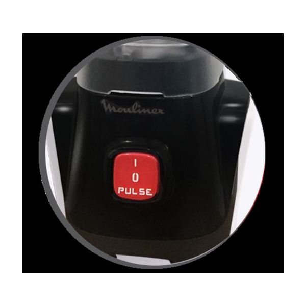 Blender Genuine électrique – Moulinex LM242 Origine 400W avec 2ACC Noir