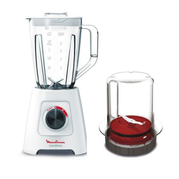 BLENDER MOULINEX LM423125 600 WATTS AVEC 2 MOULINS