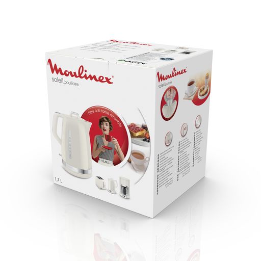 Bouilloire électrique – Moulinex Soleil Ivoire 2400W 1.7L