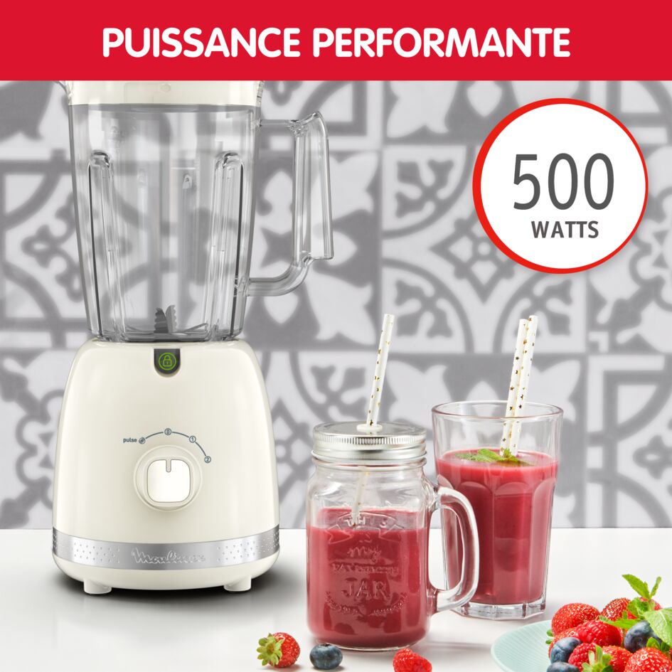 Blender électrique – Moulinex Soleil Ivoire 500W
