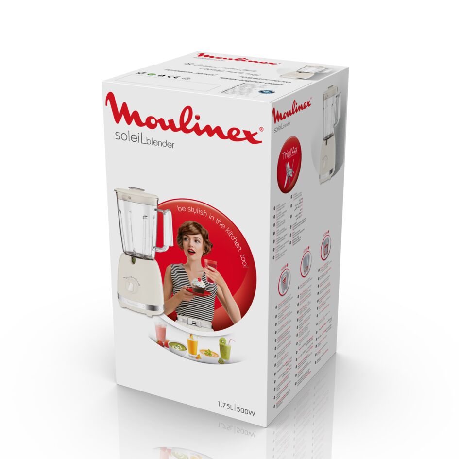 Blender électrique – Moulinex Soleil Ivoire 500W