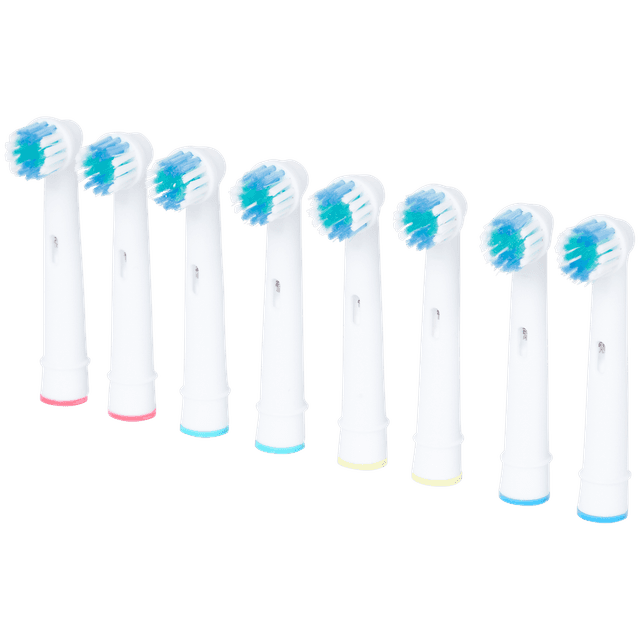 Lot de 8 Têtes Brossettes pour Brosse à Dents Électrique – Compatible Oral-B