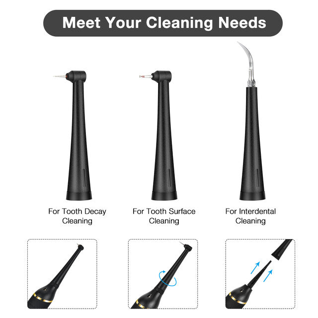 Détartreur électrique portable pour les dents, élimine le tartre et les taches, blanchiment, chargeur USB