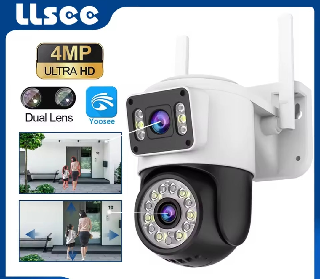 Camera Wi‑Fi double lens 4MP