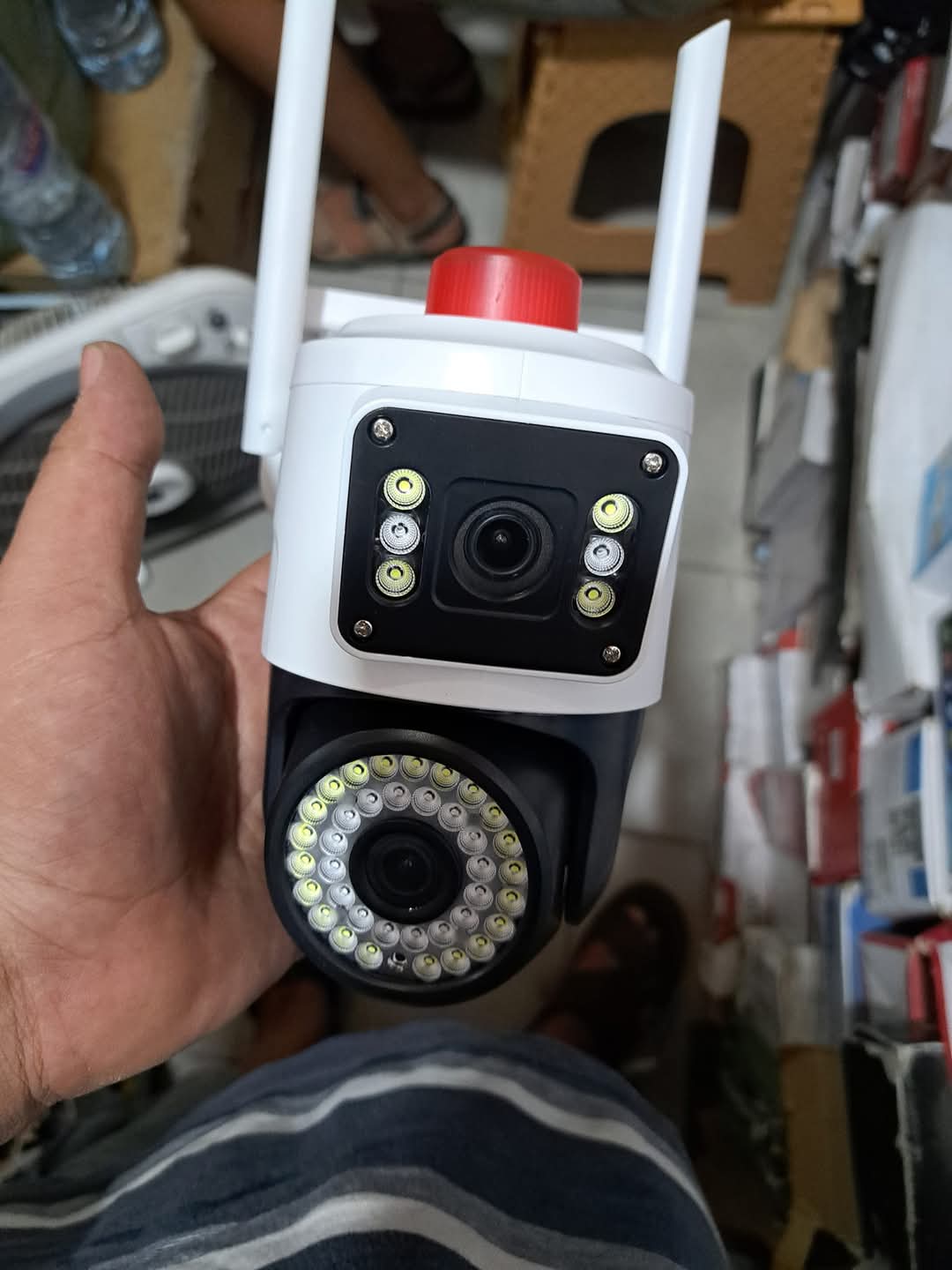 Camera Wi‑Fi double lens 4MP