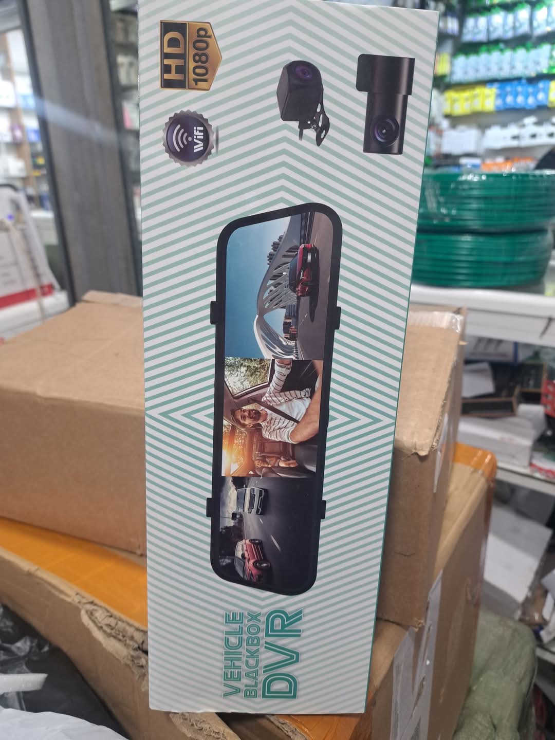 Caméra de Bord 10'' Full HD 1080p avec Vision à 170°