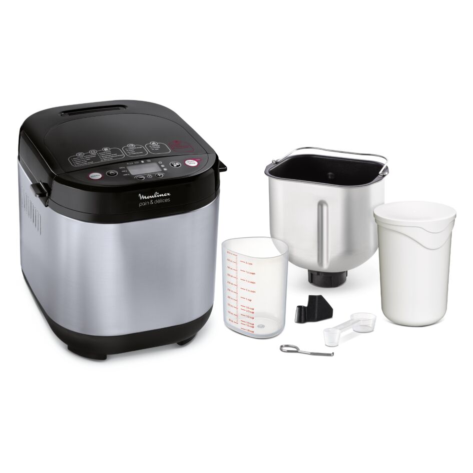 Machine à pain compacte – Moulinex OW240E30 720W Pain & Délice 1KG