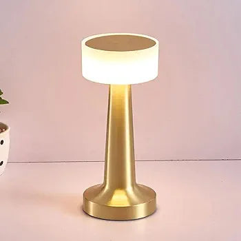 TOUCH LAMP USB CHARGING - All white