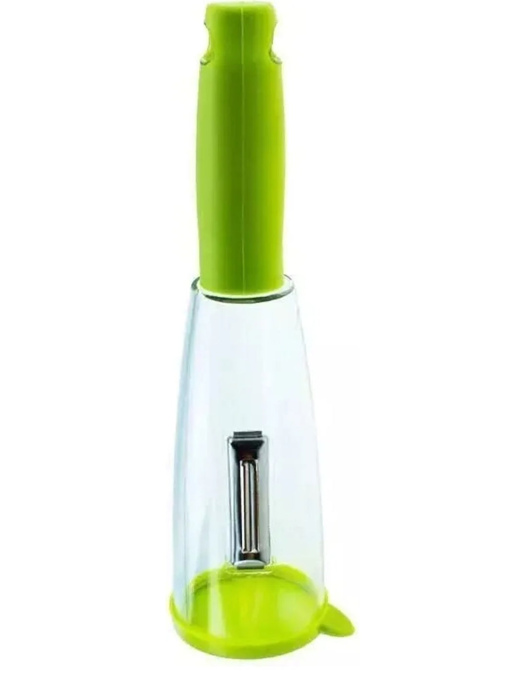 Éplucheur Magique KitchenCorner – Avec récupérateur de pelures, lame inox et manche ergonomique