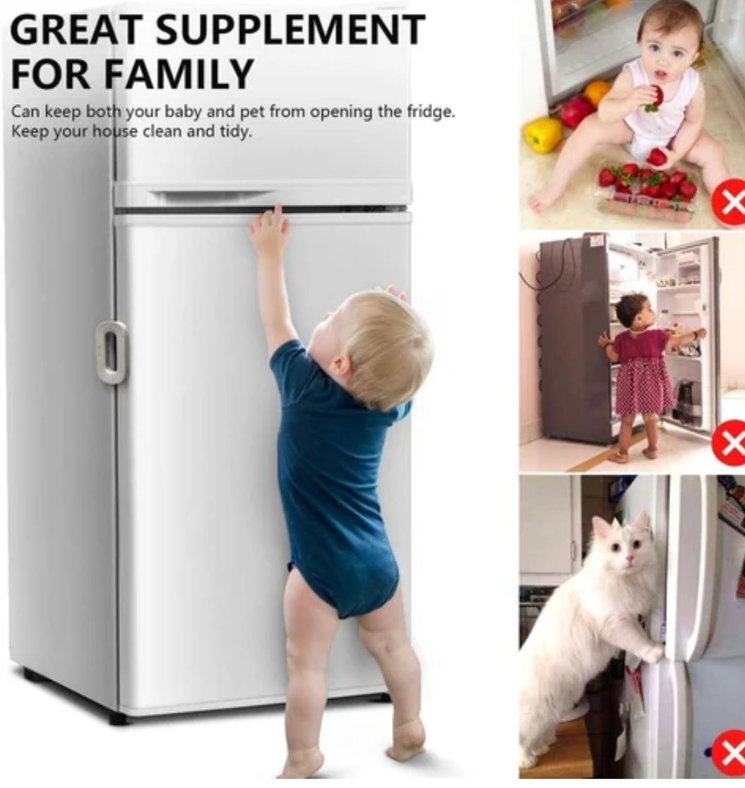 Verrous de Sécurité pour Réfrigérateur – Protection Enfant et Bébé