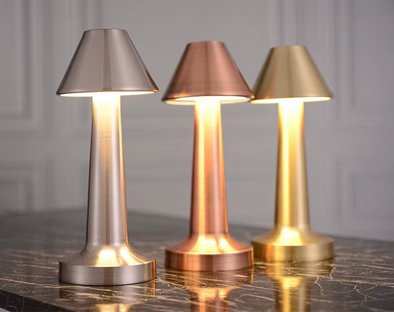 LED lampe de Table rétro Bar Table basse lampe Rechargeable capteur tactile sans fil veilleuse Restaurant salon décor lumière