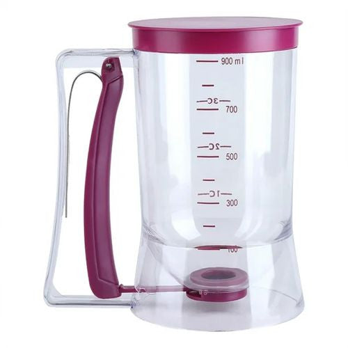 Distributeur de pâte 900 ml – gâteaux, crêpes, gaufres, pancakes