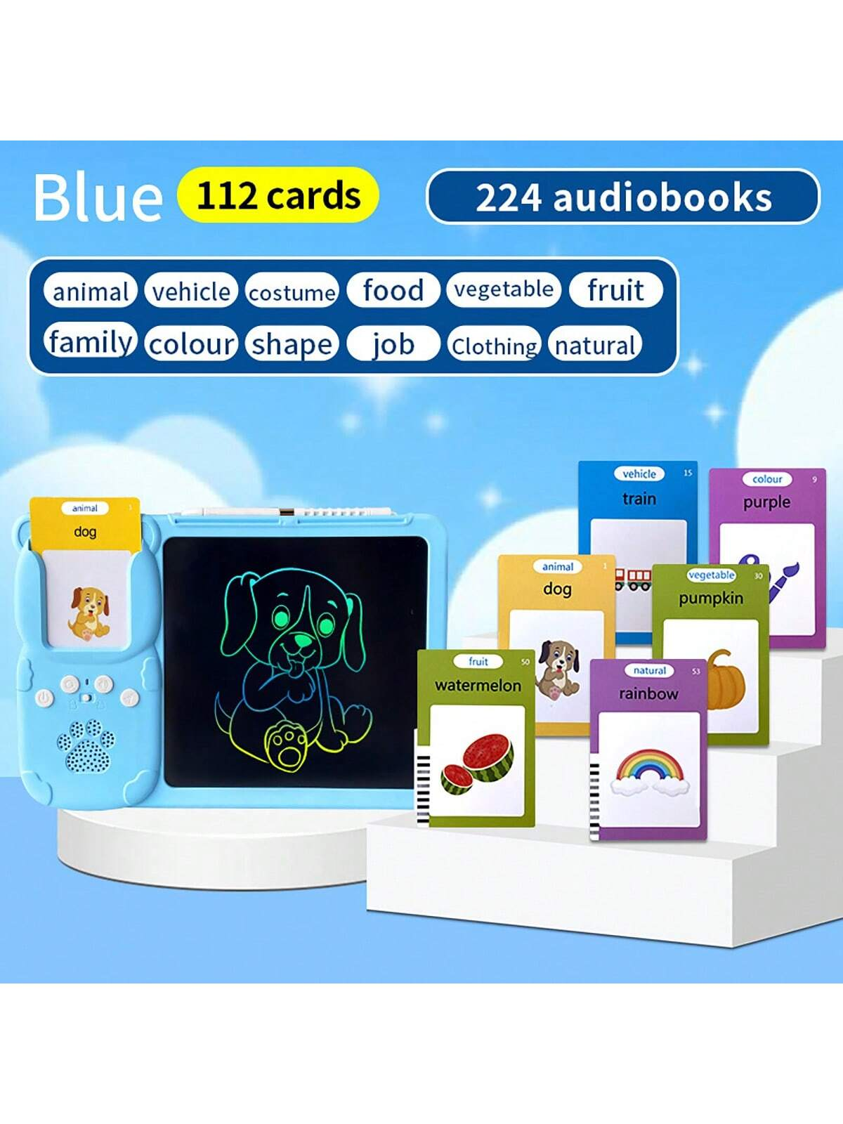 Tablette d’apprentissage Pour Enfants 1-7 ans