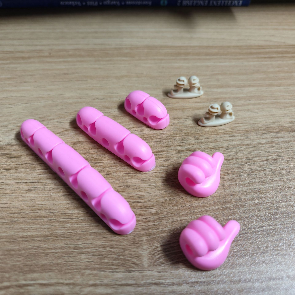 Lot de 7 Clips pour Câbles – Organisation Facile et Pratique