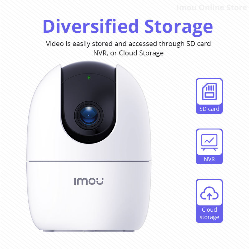 Caméra IP intérieure  par IA – Imou Ranger2 (2MP / 3MP) 2K